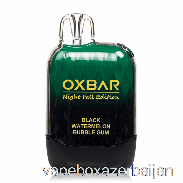 Vape Box Azerbaijan OXBAR G8000 Disposable Black Watermelon Bubblegum